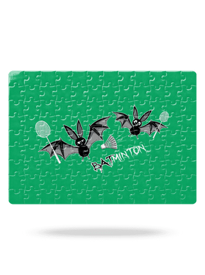 Batminton puzzle White