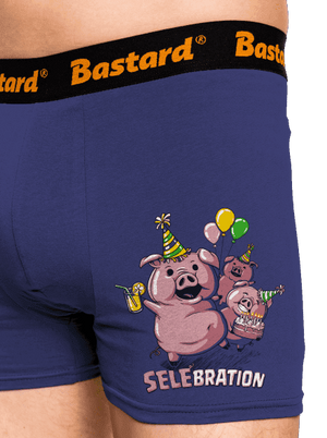 Selebration boxerky Blue Navy