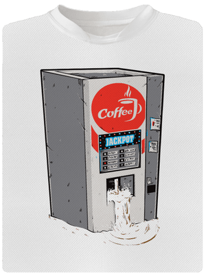 Jackpot pánské sportovní tričko White