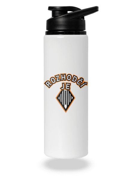 Rozhodčí lahev na vodu White