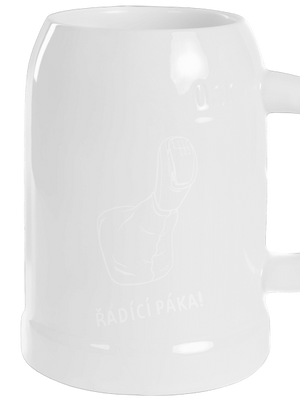 Řádící páka půllitr White