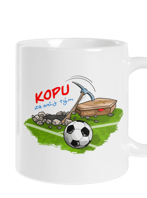 Kopu za svůj tým klasický hrnek White