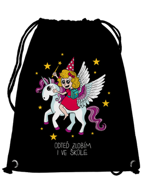 Holka ve škole vak Black