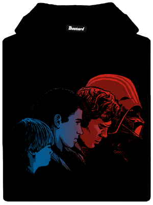 Vaders evolution pánská mikina klokanka Black