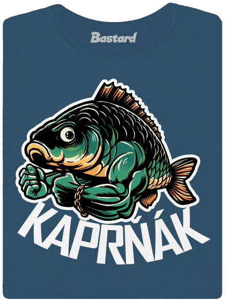 Kaprňák dámské tričko premium Petrol Blue