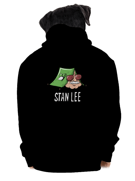 Stan Lee pánská mikina na zip Black