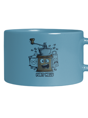 Mlýnek hrnek makronka Blue Macaron