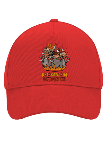 Co Doom dal kšiltovka baseballka Classic Red