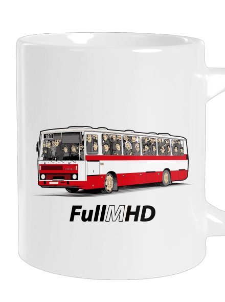 Full MHD velký hrnek White