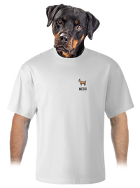 unisex tričko oversized