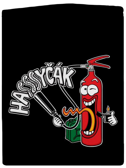 Hasyčák dámská mikina na zip Black