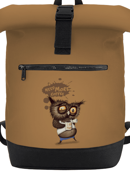 Potřebuju víc kafe batoh Caramel