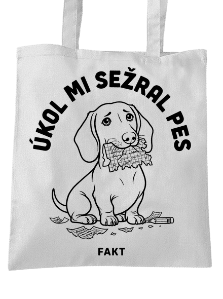 Úkol sežral pes taška White