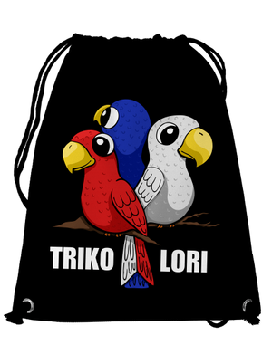 Trikolori vak Black