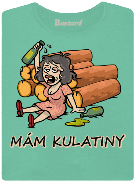 Mám kulatiny dámské tričko premium Mint Mal