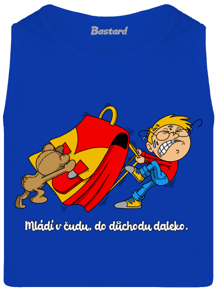Školák pánské tílko Royal Blue