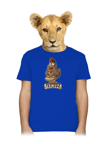 Slepizza dětské tričko Royal Blue
