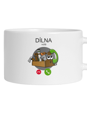 Dílna volá hrnek makronka White