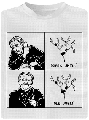 Cimrman: Copak jmelí pánské sportovní tričko White