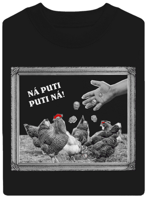 Ukrajina - Ná Puti Puti Ná unisex mikina bez kapuce Black