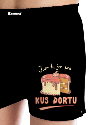 Pro kus dortu pánské trenky Black