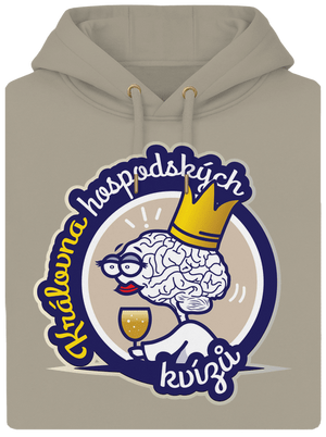 Král a královna kvízů unisex mikina premium Pastel Macchiato