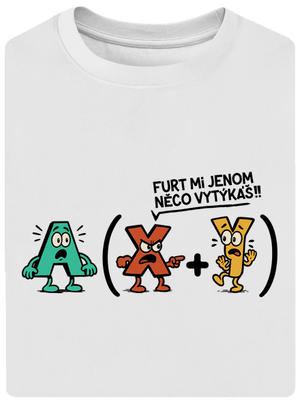 Vytýkání před závorku unisex tričko oversized White