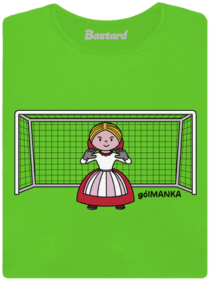 Gólmanka dámské tričko Apple Green