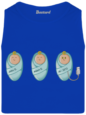 AI baby pánské tílko Royal Blue