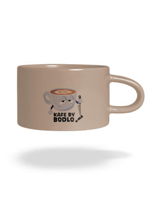 Kafe by bodlo hrnek makronka Brown Macaron