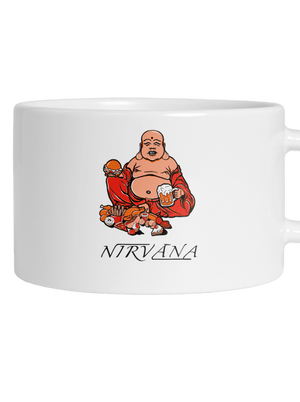 Nirvána hrnek makronka White