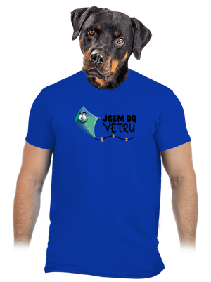 Do větru pánské tričko Royal Blue