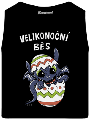 Velikonoční běs pánské tílko Black