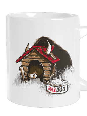 Bulldog velký hrnek White