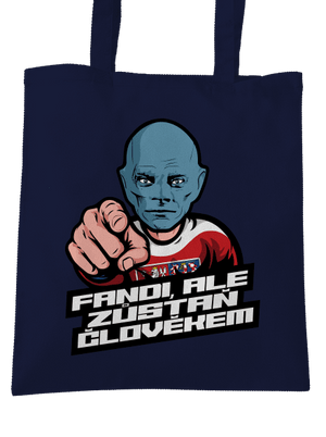 Fandi, ale zůstaň Fantomasem taška French Navy