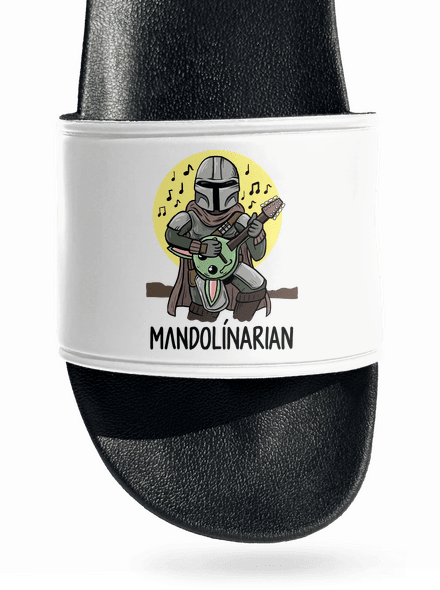 Mandolínarian pantofle White
