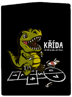 Křída dámská mikina na zip Black