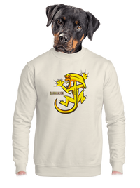 unisex mikina bez kapuce