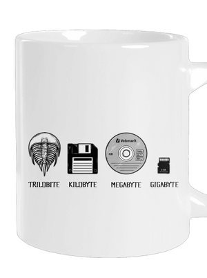 Trilobite velký hrnek White