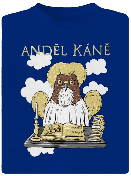 Anděl Káně pánské sportovní tričko Royal Blue Mal