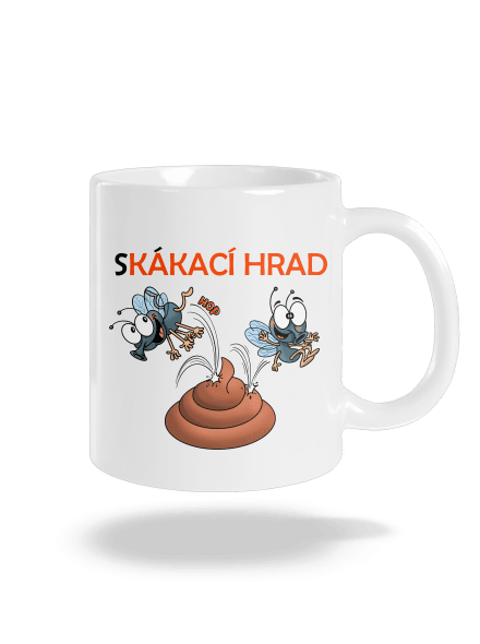 Skákací hrad klasický hrnek White