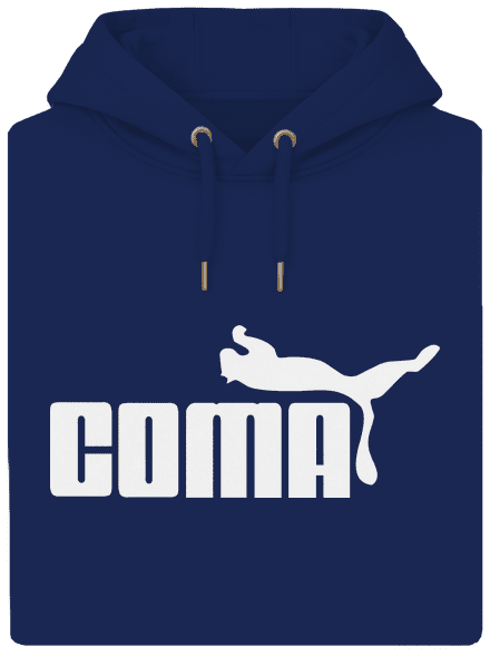 Coma unisex mikina premium Navy