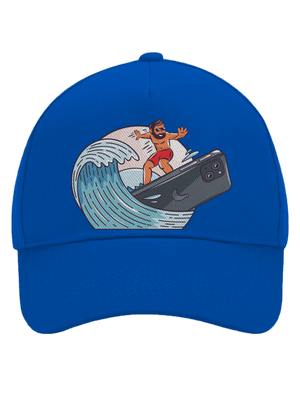 Jsem surfař kšiltovka baseballka Bright Royal