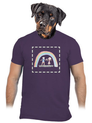 Dětské kresby - nahraj vlastní pánské tričko Urban Purple