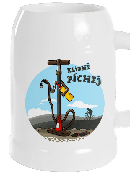 Klidně píchej půllitr White