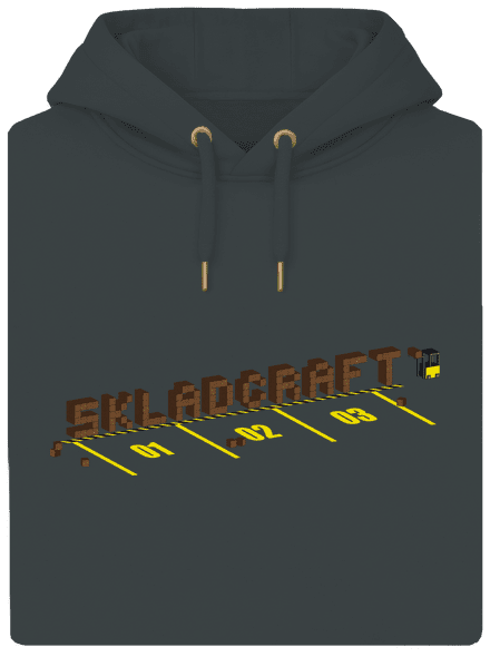 Skladcraft unisex mikina premium Charcoal