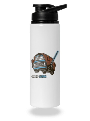 Obi-Van lahev na vodu White