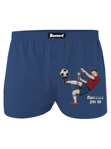 Natřeme jim to - Fotbal pánské trenky Blue