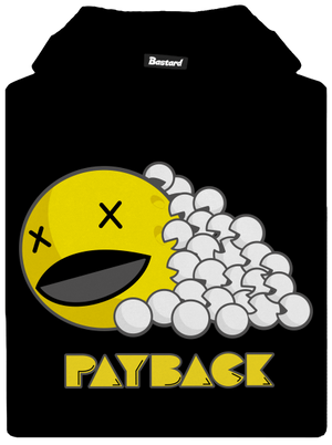 Payback dětská mikina klokanka Black