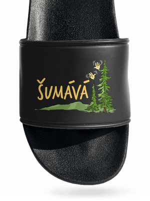 Šumává pantofle Black